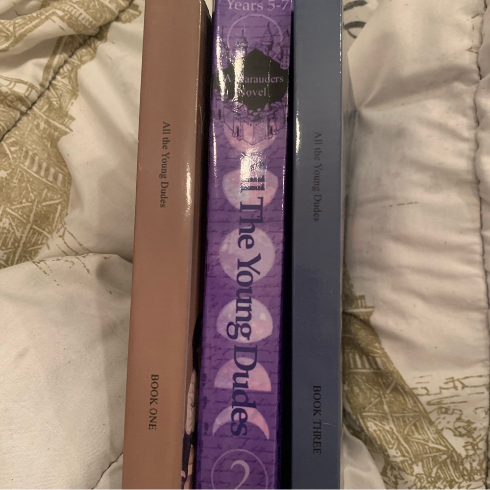 All The Young Dudes paperback books Harry Potter fanfic books Marauders books